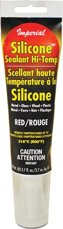 2.7-ounce High-temperature Waterproof Silicone Sealant For Metal, Glass, Wood, And Plastic