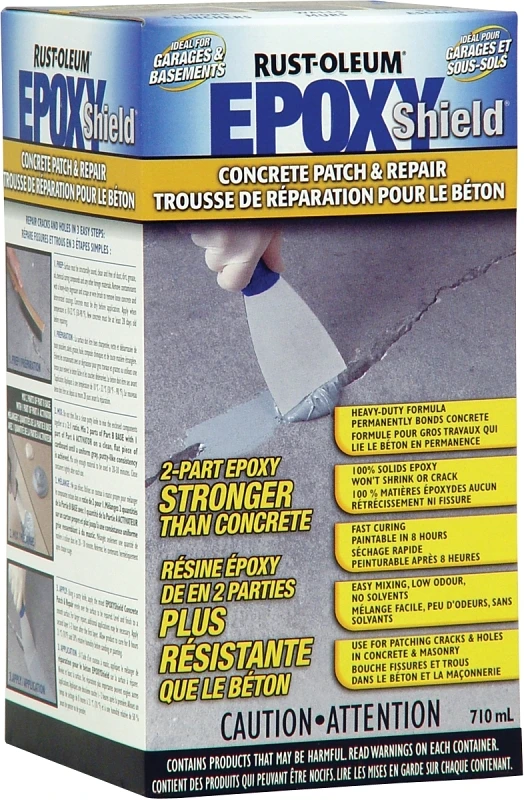 Epoxy Shield Concrete Patch 710ml - Industrial Strength Repair Solution