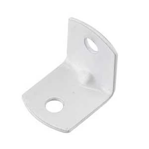 3/4 Inch White Corner Brace For Interior Support