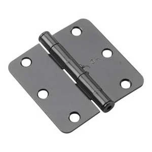 3" X 3" Chrome Butt Hinges - Set Of 2