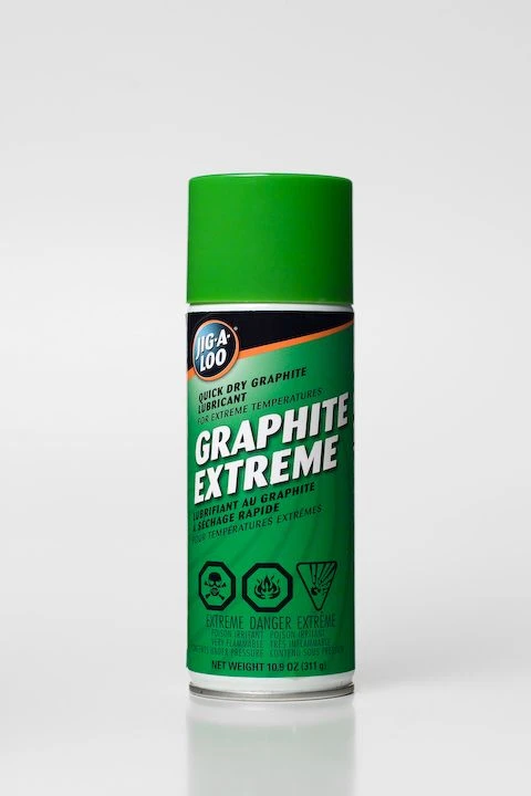 Graphite Extreme Lubricant Aerosol Can, Model Jig-1201, 400 Ml