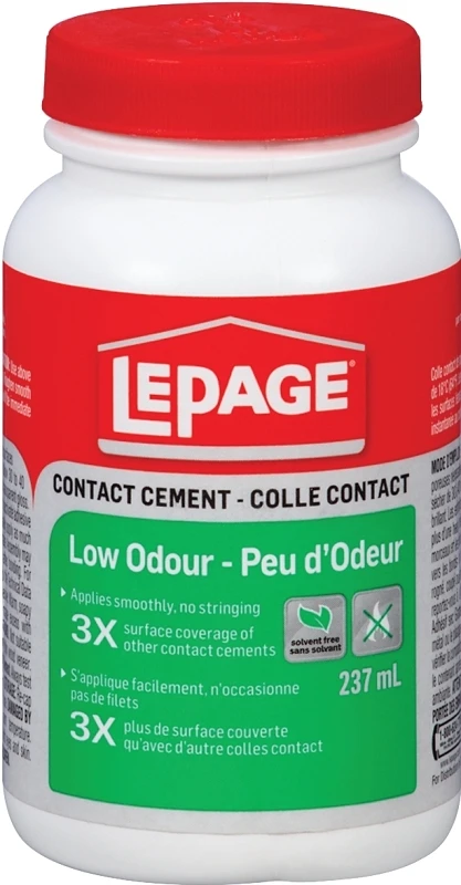 Pres-tite Green Low Odor Contact Cement, 237 Liters, Water-based Adhesive
