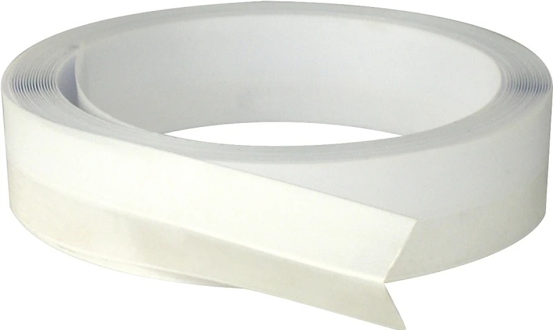 Self-adhesive V-shaped Weatherstrip, 16.4 Ft Length, 7/8 In Width, White