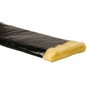 Jv-0610-1 Heavy Duty Air Duct Insulation Sleeve, 6 In X 10 Ft, Glass Fiber