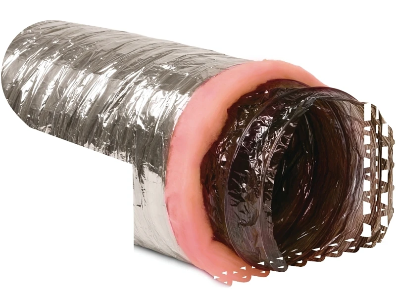 Air Duct Mea 6 Inch X 10 Feet Silver R-4.2 Insulation