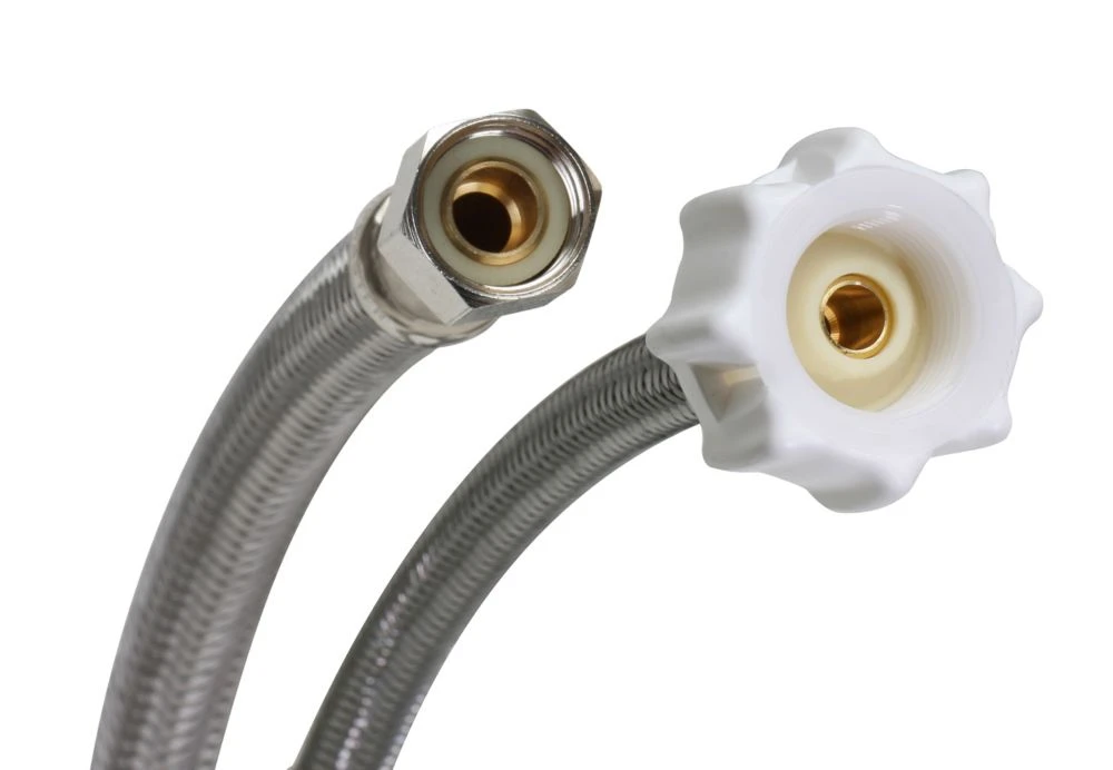 20 Inch Click Seal Toilet Connector With Braided Stainless Steel