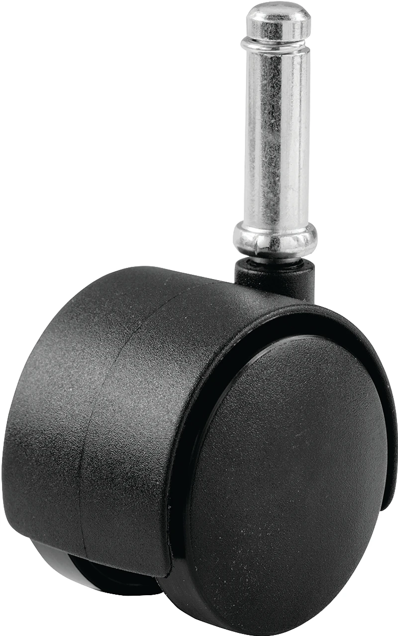 2 Inch Twin Wheel Stem Caster Black Model 9419b