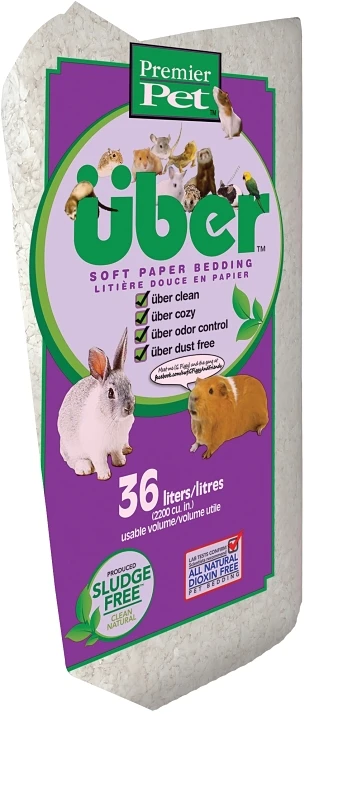 Uber Series 80500pwub 36l White Pet Bedding For Small Animals