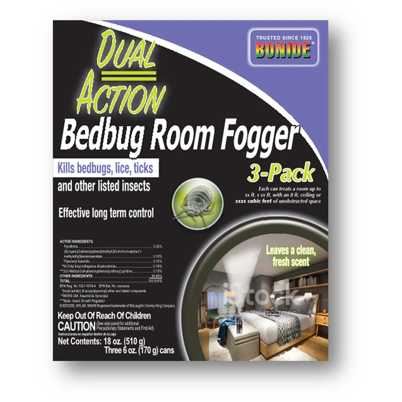 REVENGE 2 Oz. Dual Action Bedbug Indoor Insect Fogger (3-Pack)