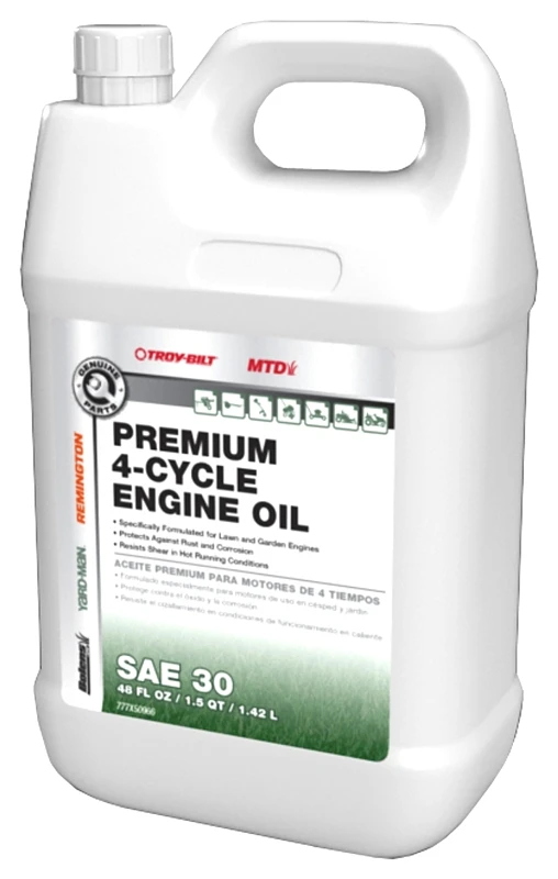 490-000-m034 48 Oz Premium Sae 30 Engine Oil For Lawn And Garden Engines