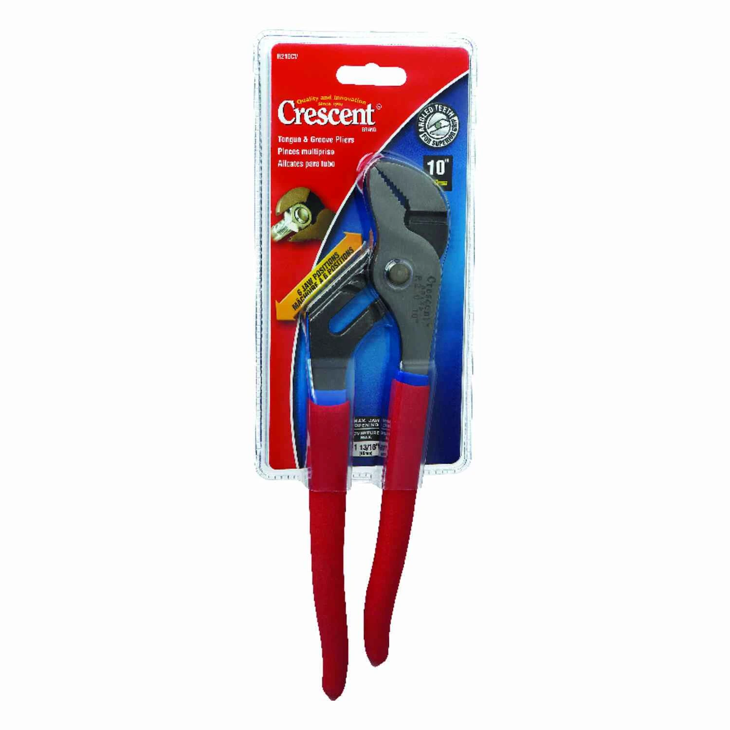Pliers, Utility Tongue & Groove, 9.5 -In.