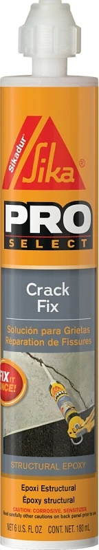 6 Fluid Ounce Structural Epoxy Crack Fix For Concrete Repair