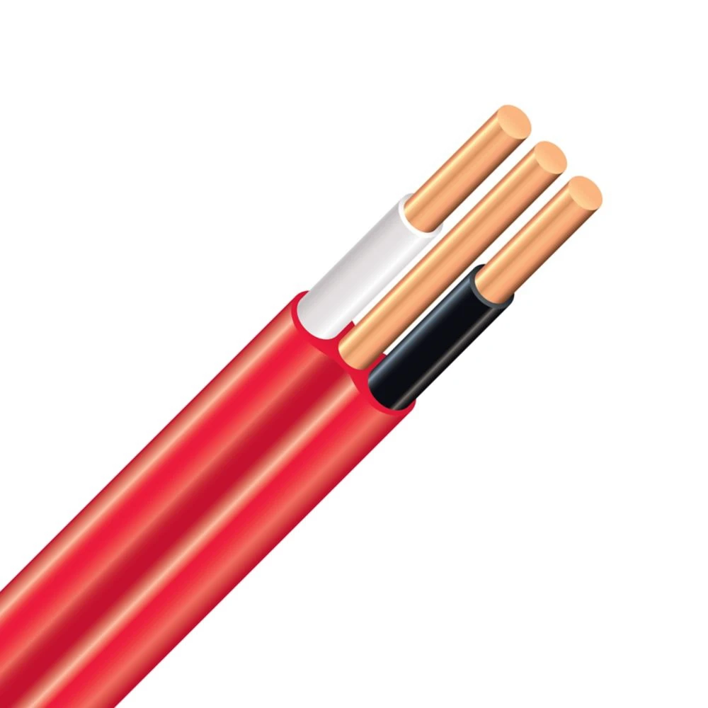 Romex Simpull Nmd90 Copper Electrical Cable 12/2 Red 20m - 300v 90°c