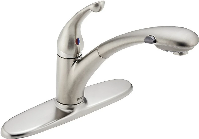 Signature Single-handle Pull-out Sprayer Kitchen Faucet 470-ar-dst Arctic Stainless