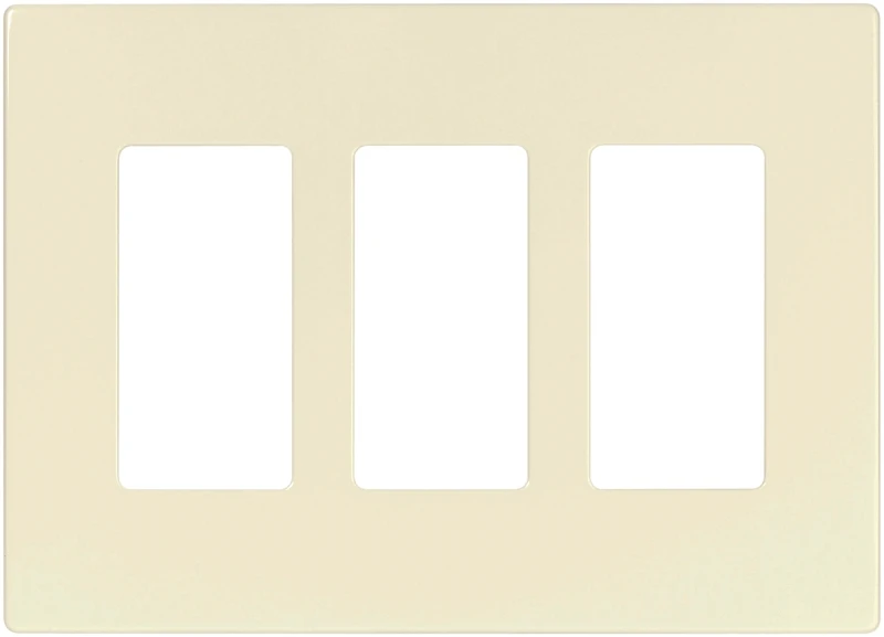 Aspire 3-gang Screwless Wall Plate - Desert Sand, Model 9523ds