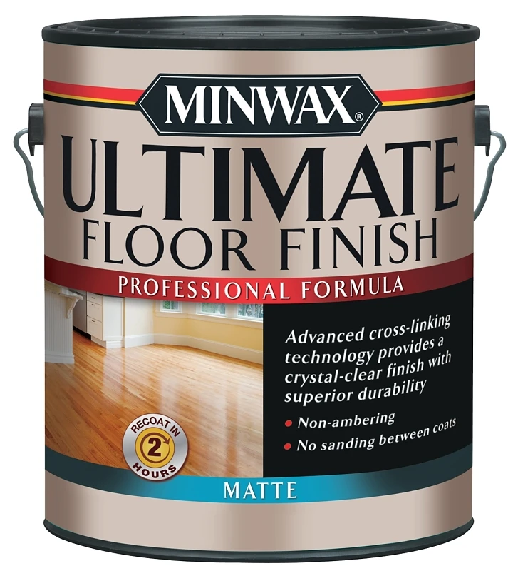 Ultimate Floor Finish Matte Water-based Polyurethane 128 Fl Oz
