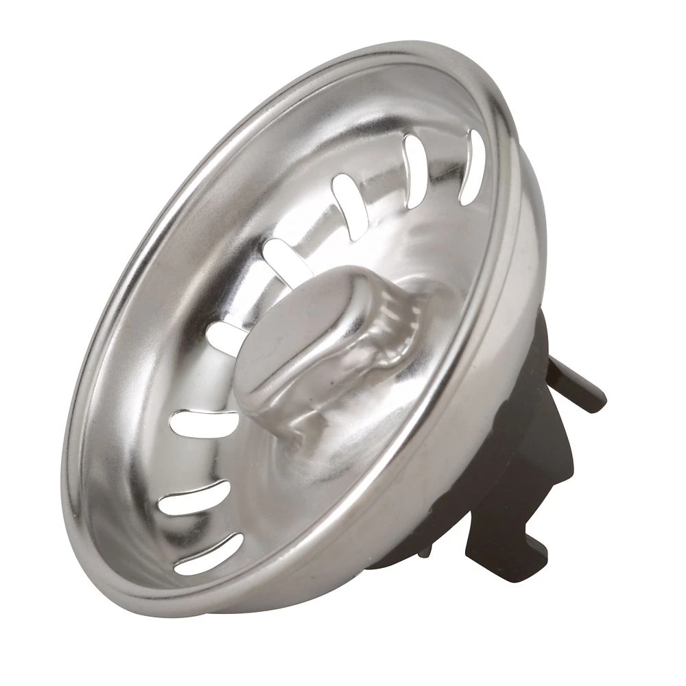 M-line Stainless Steel Strainer Basket Assembly For Claw Foot Lock Sinks