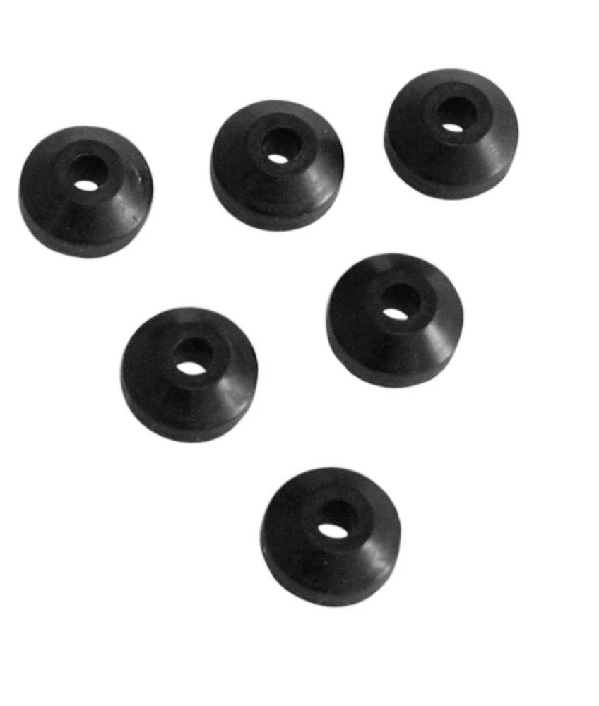 Beveled Washer For Faucet 3/8r, 5/8 In Diameter, Rubber, Model M3859