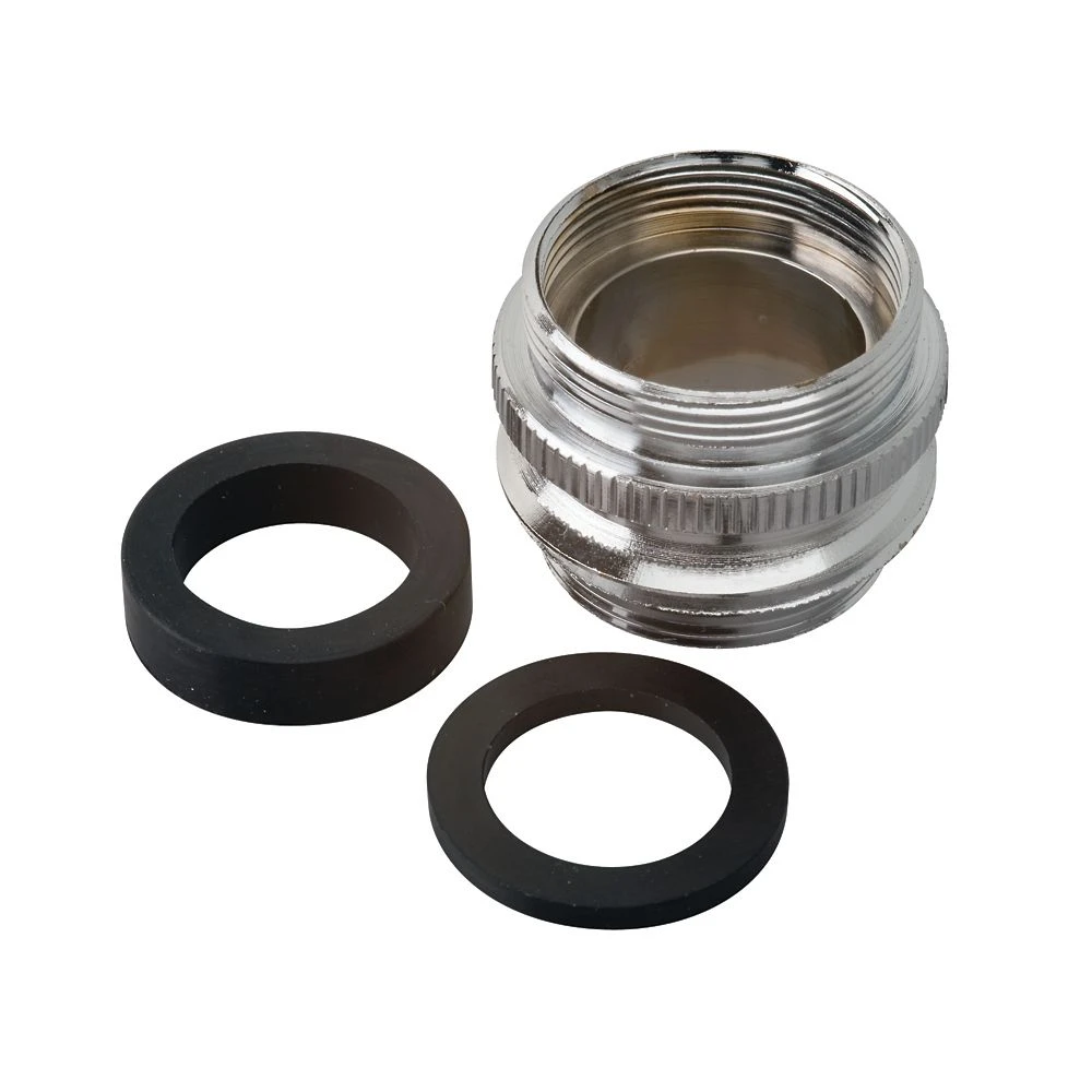 M-line Faucet Adapter 15/16 X 55/64 In Male Female Brass Chrome Plated