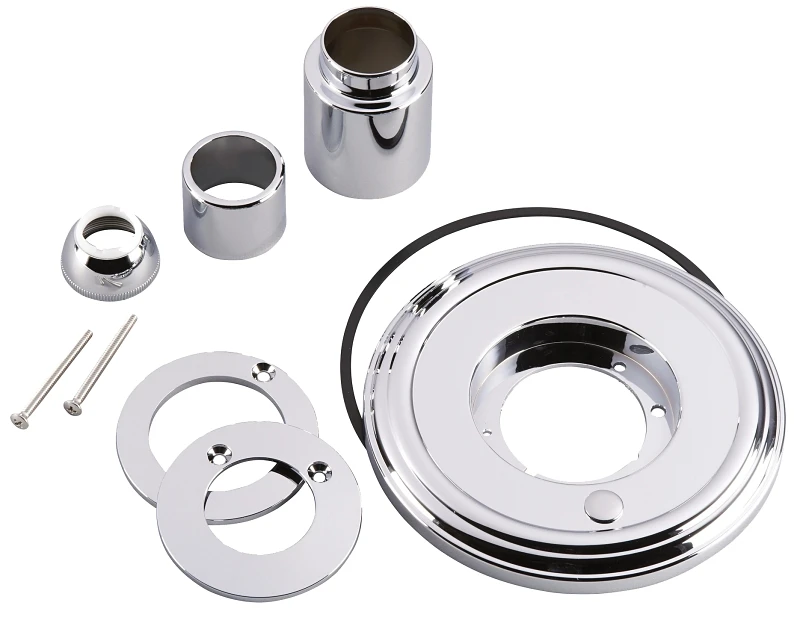 Delta Tub/shower Trim Kit With Adapters And Installation Instructions - Chrome Finish