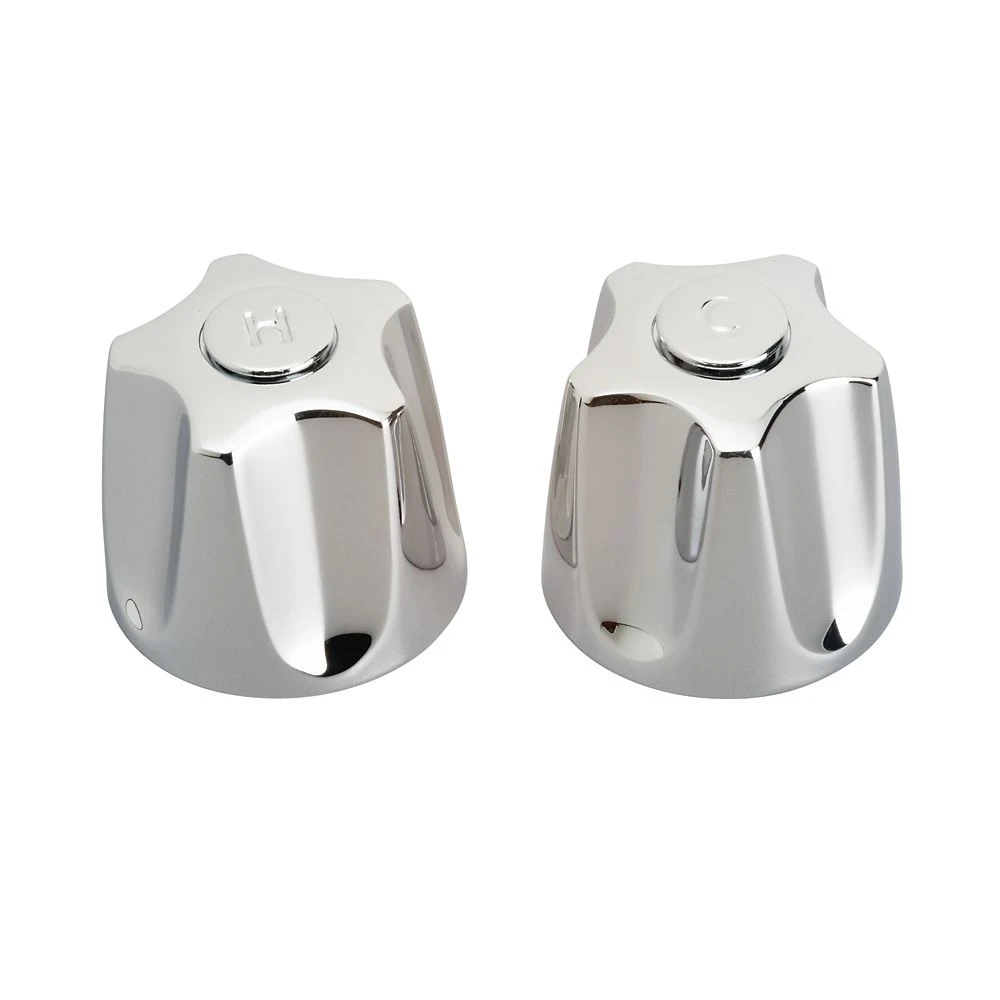 Cuthbert/bélanger Universal Faucet Handles - Metal Chrome Plated - 2 Pack