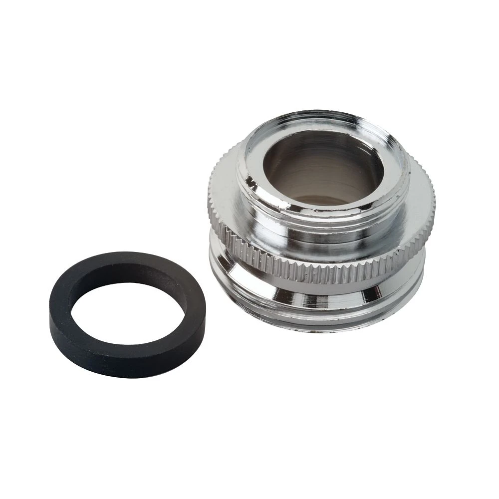 M-line Faucet Adapter 3/4 Inch Male Chrome Plated