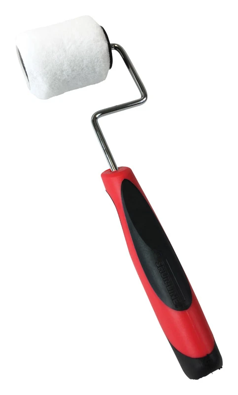 3 In. Mini Paint Roller Frame And Cover With Threaded End For All Paints