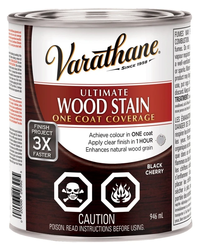 Ultimate Black Cherry Wood Stain 946 Milliliters