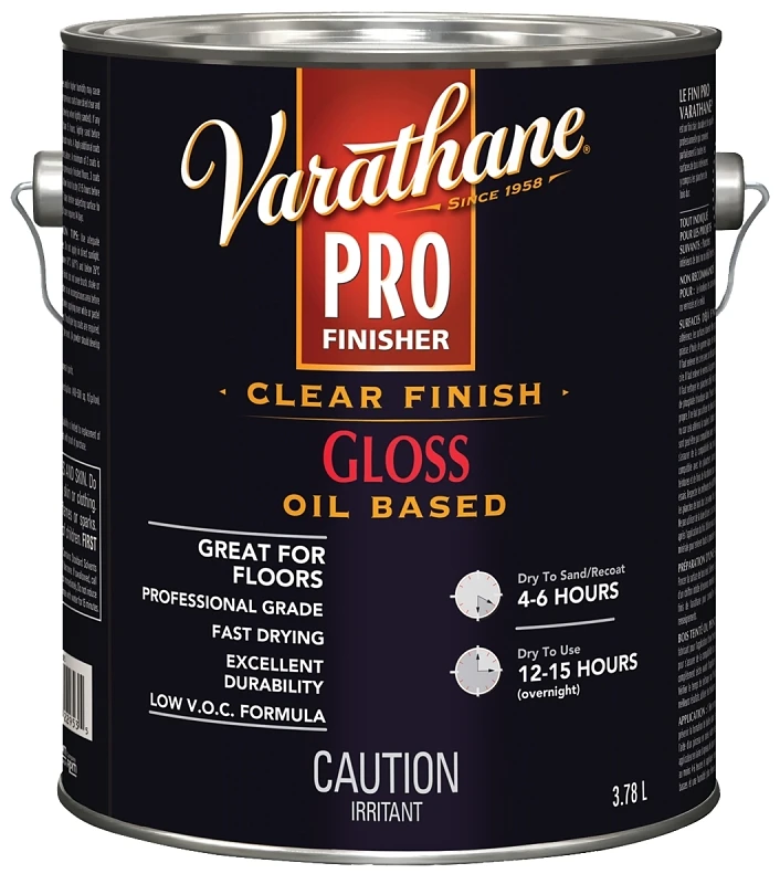 Pro Finisher 350 Voc Clear Varnish 3.78 Liters For Interior Wood Surfaces