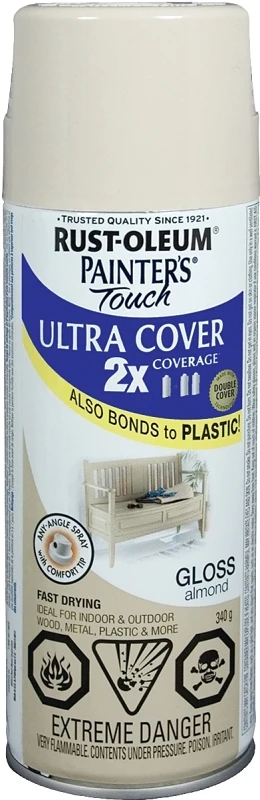 Gloss Almond Paint Spray 340 Grams For Interior And Exterior Use