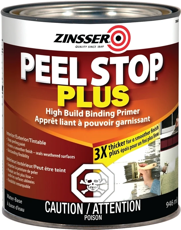 Peel Stop Plus High Build Binding Primer 946ml For Interior And Exterior Use