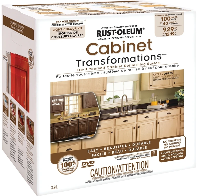 Cabinet Refinishing Transformations 263131, Multi-color Coating System