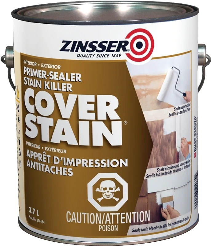 Cover Stain Oil-based Primer Sealer 3.7 Liters For Interior And Exterior Use