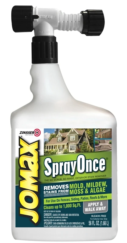 Jomax Spray Once Hose End Stain Remover 56 Ounce - No Scrub, Bleach-free Formula