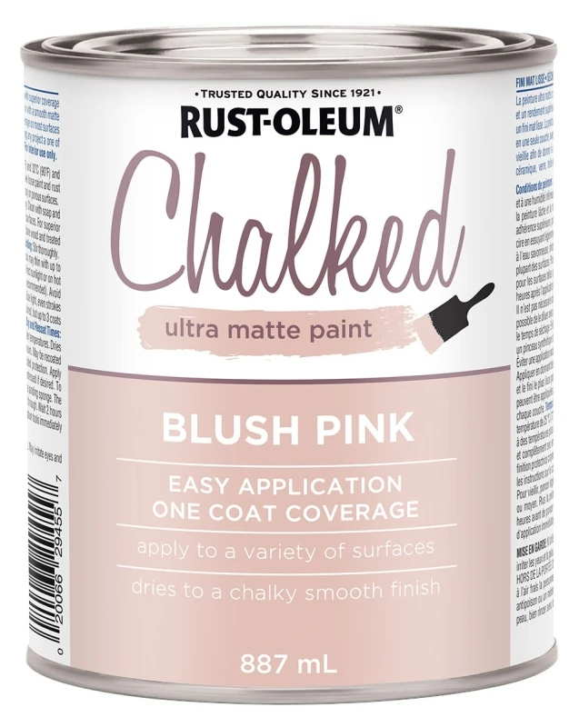 Chalked Blush Pink Ultra-matte Paint 887 Milliliters
