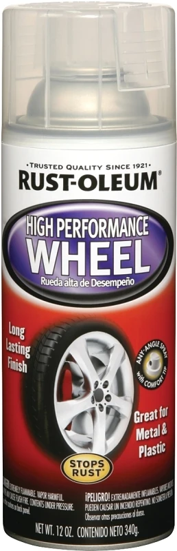 11 Oz Clear Wheel Coating Spray Paint - High Performance Gloss Finish