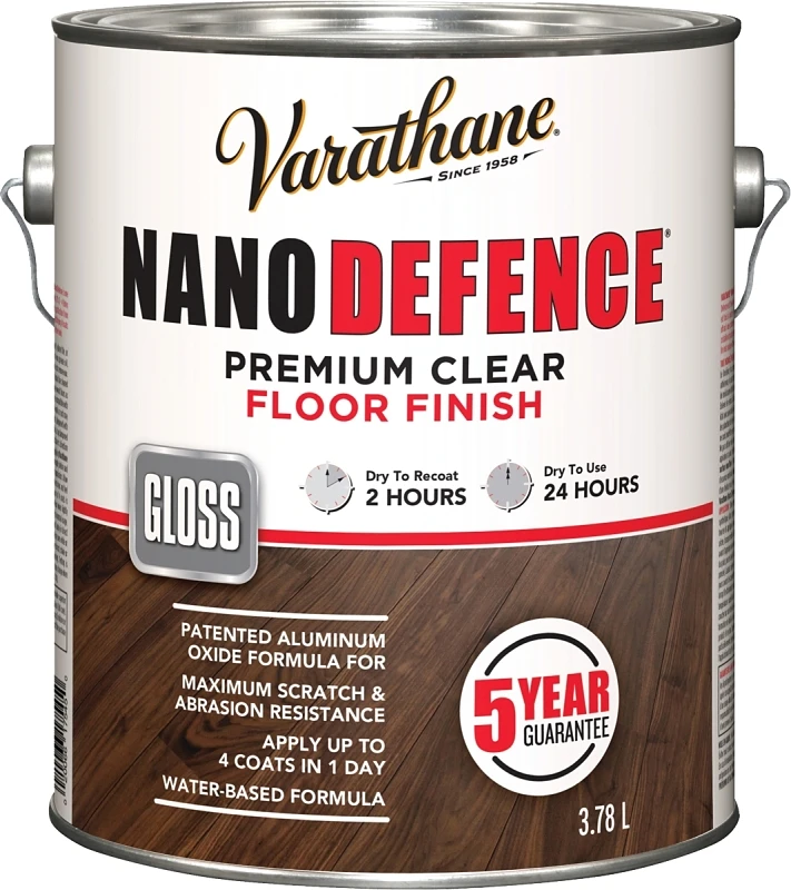 Nano Defense Floor Finish Gloss 3.78 Liters - Durable Protection