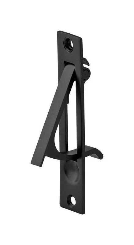 3-7/8 In. L Oil Rubbed Bronze Brass Sliding Door Edge Pull - Model 230b10b