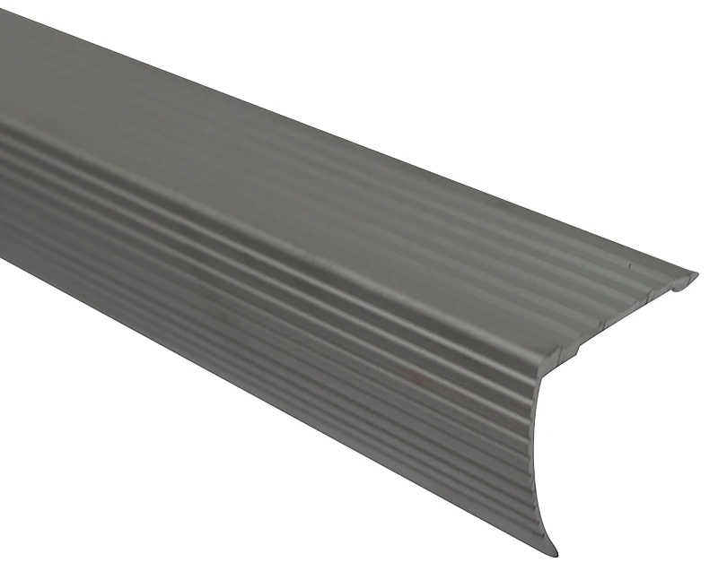 Cinch Stair Edging 36 Inch Aluminum Satin Silver