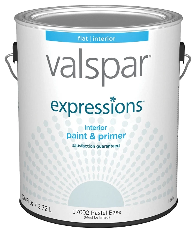 Premium Interior Latex Paint - Flat Finish - Pastel - 1 Gallon