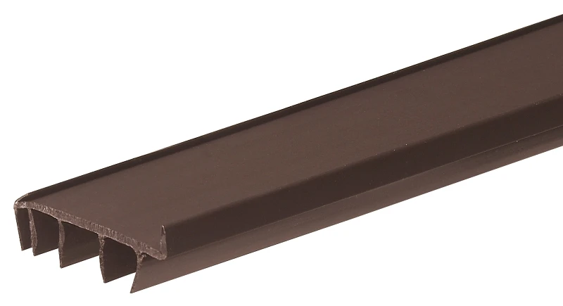 Universal Door Bottom 1-3/4 In. X 36 In. Vinyl Brown Weatherstrip