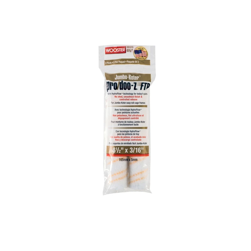 Wooster Pro/Doo-Z FTP Synthetic Blend 3/16 in. x 6-1/2 in. W Mini Paint Roller Cover 2 pk