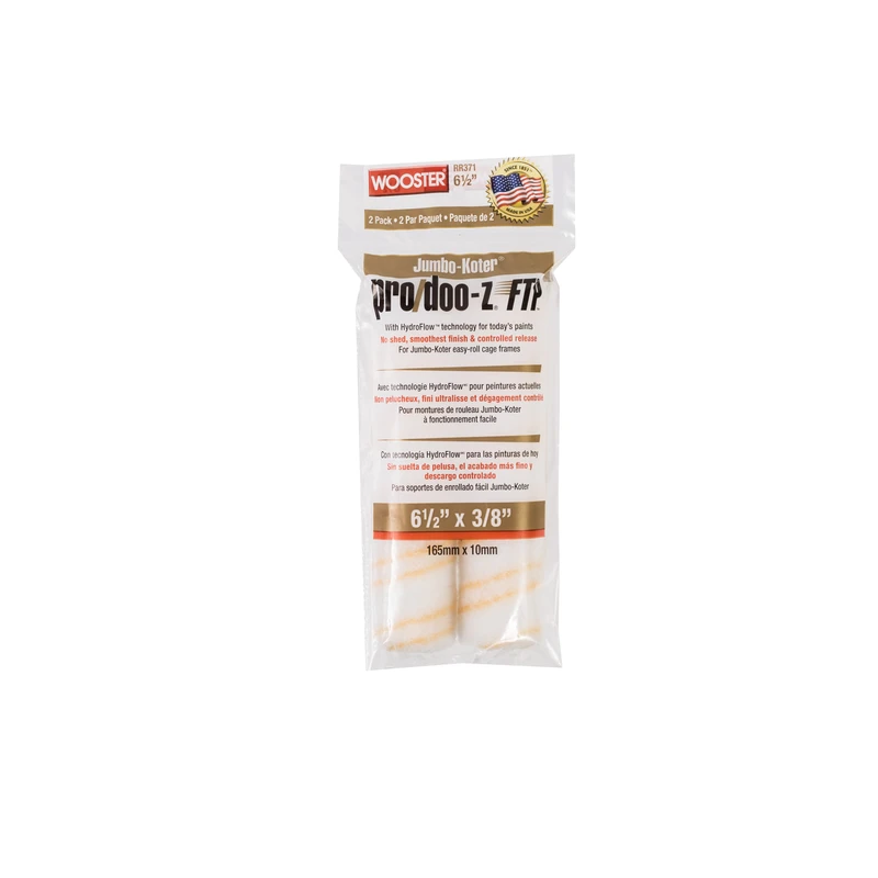 Wooster Pro/Doo-Z FTP Synthetic Blend 3/8 in. x 6-1/2 in. W Mini Paint Roller Cover 2 pk