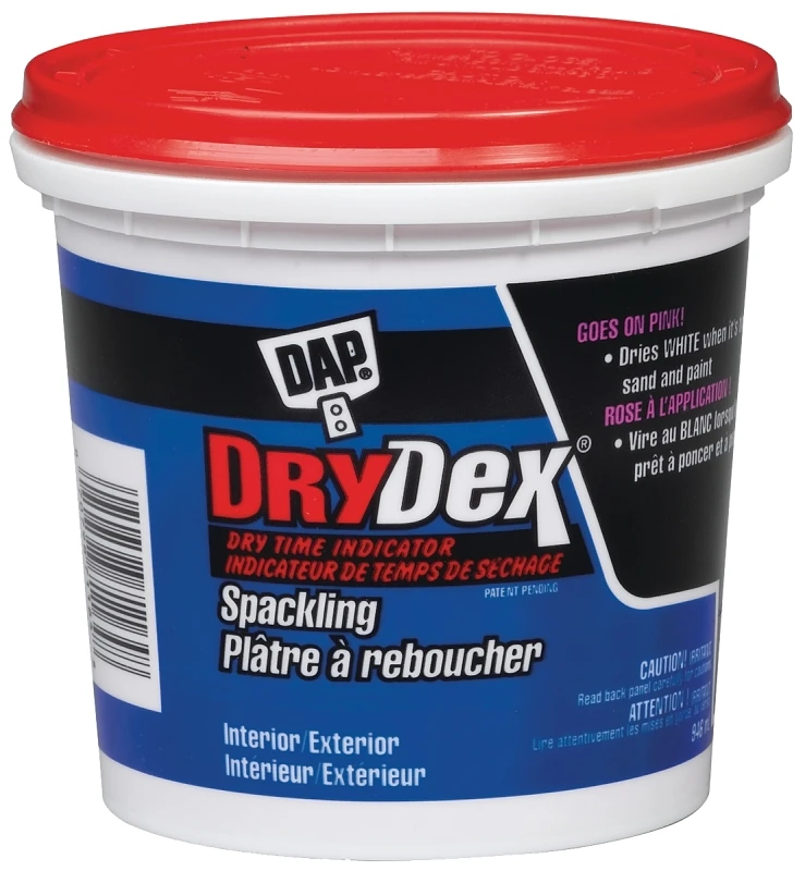 Drydex Spackling Compound 946 Milliliters For Interior And Exterior Use