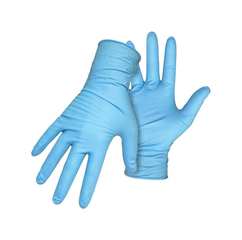 Boss KIT Seamless Disposable Gloves, One-Size, Rolled Cuff, Nitrile