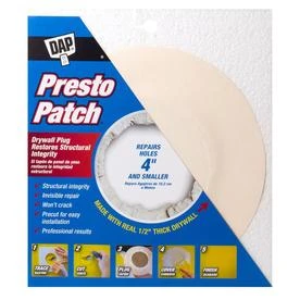 Drywall Repair Patch 1/2" X 4" For Quick Wall Repairs