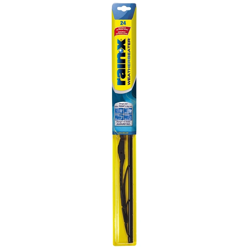 Weatherbeater 24 Inch Wiper Blade - Model 79824, Rubber And Steel Construction