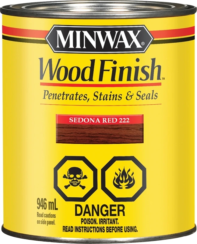 Wood Finish Sedona Red 946 Milliliters Oil-based Stain