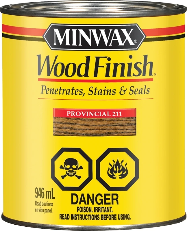Wood Finish - Provincial Stain, 946 Milliliters, Oil-based Interior Stain