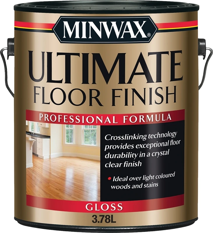 Ultimate Floor Finish Gloss 3.78 Liters Durable Topcoat For Floors